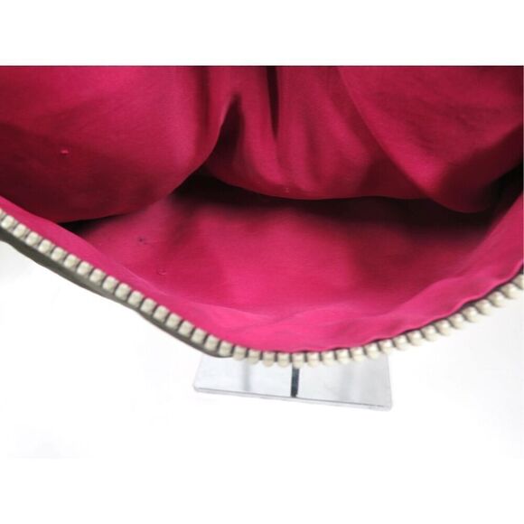 Baggallini Three Zip Crossbody Shoulder Bag Grey Organizer Small - Picture 9 of 11